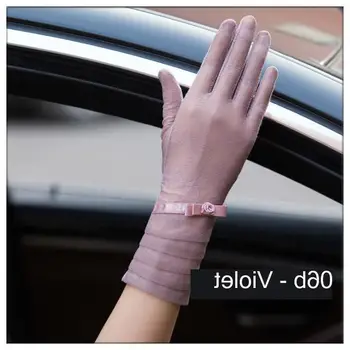 Femeii Dantela Hollow-Out Mănuși de Dantelă, Mănuși de protecție Solară Vara Primavara Doamna Întinde Ecran Tactil Anti Uv