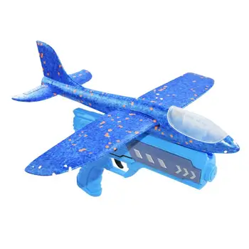 Avionul Launcher Jucarii 2 Modul De Zbor Planor Un Singur Clic De Ejecție Model Pentru Interior Și Exterior, Jocuri Pentru Copii