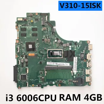 PENTRU Lenovo V310-15ISK V310-15IKB V510-15IKB Laptop Placa de baza DA0LV6MB6F0 CPU i3 6006U RAM 4G GPU 2G 100% de Testare