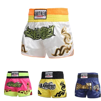 Copii Adulți Muay Thai Shorts Rece Imprimare Rezistent La Rupere De Box, Pantaloni De Muay Thai Box Echipamente De Personalizare Logo-Ul
