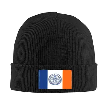 Steagul Din New York Emblema De Călătorie Oraș Pălărie Tricot Capac Tricotate Beanie Hat Căciuli Capac Unisex Hipster