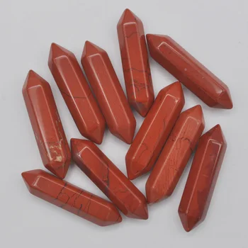 35x8MM Roșu Piatră Cabochon TAXI Cristal Pilon de Bijuterii Pentru Femei Cadou Pandantiv Deciziilor (10 buc/lot) H211