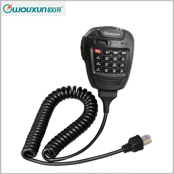 Wouxun KGUV9A SUNCA ASV Microfon Tastatura Blocare Cheie pentru KG920 Radio Mobile Speaker Microfon
