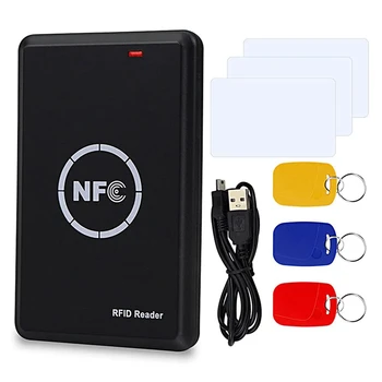 RFID, NFC Duplicator 125Khz Cheie Fob Copiator 13.56 Mhz Criptate Programator Interfata USB Smart Card Reader RFID Scriitor