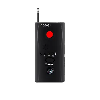 CC308 Anti-Spionaj Detector de microfoane UE Adaptor Mini Camera Wireless Semnal GSM Dispozitiv Finder de Confidențialitate a Proteja Securitatea FD08 Detector