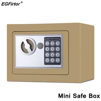 Digital de Alarmă de Securitate de uz Casnic, Mini seif Picătură de Numerar în condiții de Siguranță Cutie de Bijuterii Home Office Tipul de Perete de Securitate Cutie de Alarmă Anti-furt
