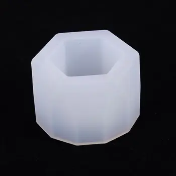 Cristal Rășină Epoxidică Mucegai Hexagon Ceașcă de Turnare Mucegai Silicon Ambarcațiuni Instrument de Luare X4YA