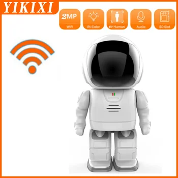 HD 1080P Astronaut Robot Camera IP Wireless Wifi P2P de Securitate Supraveghere cu Viziune de Noapte IR de Securitate Acasă Robot Baby Monitor