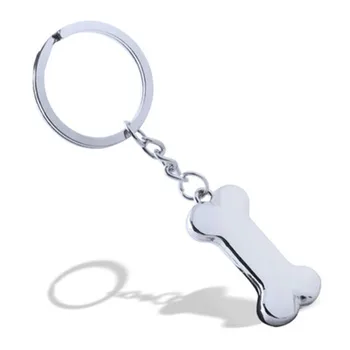 Drăguț Câine Os cheie Lanț - Hot de Moda din Aliaj de Farmece Pendent cheie inel pentru bărbați și femei, cadou breloc Bijuterii