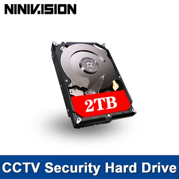 NINIVISION SATAIII Hard Disk HDD 2TB 2000GB 64MB 7200rpm pentru Sistemul CCTV DVR NVR Camera de Securitate de Supraveghere Video, Kituri