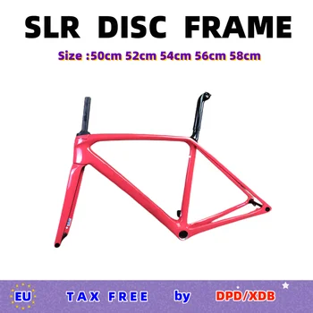 Pictura personalizate Drum Cadru din Carbon SLR 9 T47 Biciclete Alpinism Discului/Jantei Cadru Cu Ghidon XDB DPD Dimensiune 50 52 54 56 58 mm
