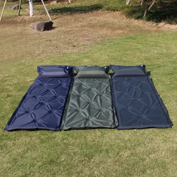 În aer liber automată gonflabile pad cort de camping umiditate pad portabil plus gros de gaze pat picnic somn pad en-gros