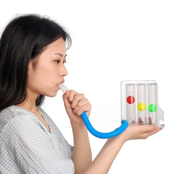 3 Bile De Respirație Practicanta Pulmonare Îmbunătățirea Funcției De Antrenor Respiratorii Spirometrie Respirația Sistem De Măsurare