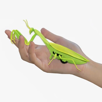 Infraroșu Control de la Distanță Realist Mini Mantis RC Insecte Înfricoșătoare Truc Jucărie de Simulare de Animale Glumă Amuzant pentru Copii pentru Copii Jucarie Cadou