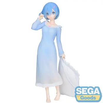 SEGA Original Autentic Asambla Modelc În Stoc Re: Zero Kara Hajimeru Isekai Seikatsu Rem Anime Figurine Jucarii Model