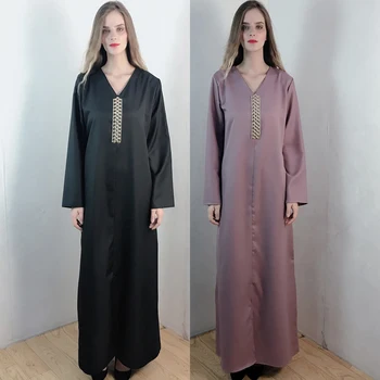 Abaya Dubai Turcia Musulmană Moda Hijab Rochie Caftan Islam Îmbrăcăminte Rochii Maxi Pentru Femei Vestido Halat De Musulmani De ModeF110