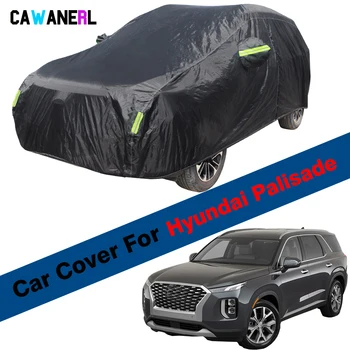 Rezistent la apa Masina de Acoperire Pentru Hyundai Palisade SUV Piscină Interioară Anti-UV, parasolar Ploaie, Zăpadă Capacul Rezistent la Praf