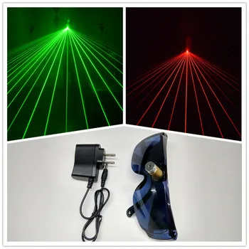 Wecool nou design China fabrica de înaltă calitate laser emit 30 razele de lumină laser ochelari pentru spectacol de teatru
