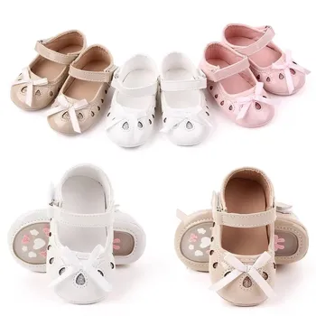 Pantofi pentru copii Fată de Mers pe jos Casual Pantofi de Moda Sequin Printesa Moale de Cauciuc prima Walker Pantofi