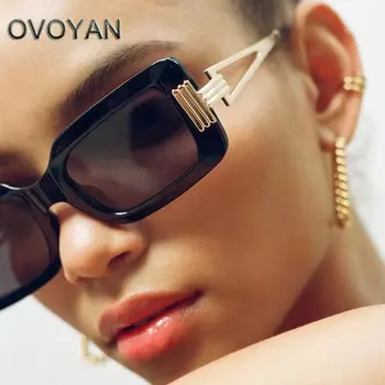 OVOYAN 2023 Pătrat de Epocă ochelari de Soare pentru Femei Brand de Lux Ochelari Femei/Bărbați Retro Ochelari de soare Femei Dreptunghi Lentes De Sol Mujer