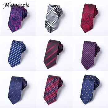 Noi 1200pins 6cm Slim Mens Legături de Moda Punct de Flori Cravate Corbatas Gravata Jacquard Cravată subțire de Afaceri Cravată Cadouri pentru Bărbați