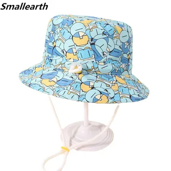 Primavara Toamna pentru Copii Pălărie Fată de Pescar Pălării pentru Copii Băiat Capac Copil Găleată Pălărie de Bumbac Vara Pălărie de Soare în aer liber Copilul Panama Soare Capac