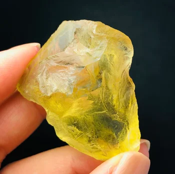 De înaltă calitate!!Naturale Citrin Cristal Dur Piatră Brută Piatră Specimen Brazilia