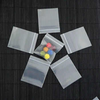 Ambalaje din Plastic Pungi Transparente 300pcs 2.5x3cm PE Stocare de Ambalare Pungă Zip de Blocare Cadou Bijuterii Display Sac