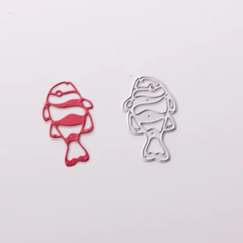 Metal Clownfish hârtie mor de tăiere moare pentru Scrapbooking/DIY Paști nunta de Halloween carte de Paște