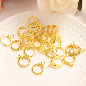 100buc/lot placat cu aur Deschide Inele de Salt Direct 12 mm Inele Despicate Conectori pentru DIY Ewelry bijuterii constatările Face