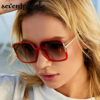 Supradimensionat ochelari de Soare Patrati Femei 2021 Brand de Lux de Designer de Moda Mare Cadru Ochelari de Soare pentru Femei la Modă Stil Nou ochelari de soare