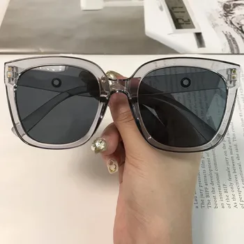 Nou la Modă Ochelari de face-lift ochelari de Soare pentru Femei Anti-ultraviolete uri de Moda Roșu Net Ochelari