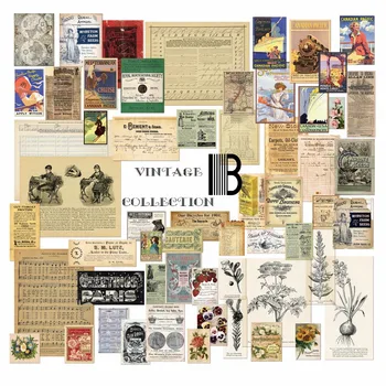YPP AMBARCAȚIUNI Serie de Epocă Material de Hârtie pentru Scrapbooking Proiecte DIY/Album Foto/Carte de a Face Meserii