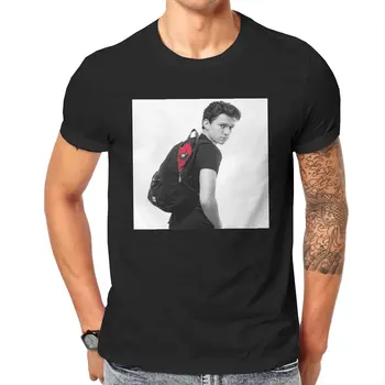 Bărbați Tom Holland T Shirt Streetwear Hip Hop Bumbac Topuri Casual Short Sleeve Crewneck Tee Shirt New Sosire T-Shirt
