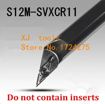 S12M-SVXCR11 CNC Boring Bar,12mm Internă instrumente de cotitură,indexabile Strung CNC instrument de tăiere,de Cotitură suport Instrument pentru VCMT110304