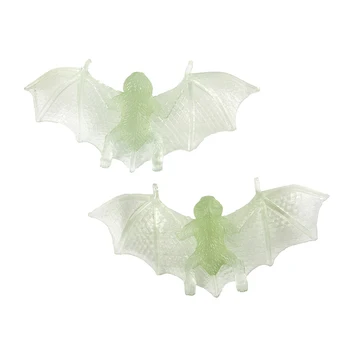 10BUC Realist Plastic Bat Simulare Bat Insecte Complicat Prop Glumă Jucărie Înfricoșător Noutate Amuzant de Halloween Cadou