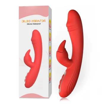 G Spot Rabbit Vibrator Pentru Femei Stimulator Clitoris Masturbari Sex Feminin Masaj Șoc Electric 12 Viteza De Jucarii Sexuale Pentru Adulti 18