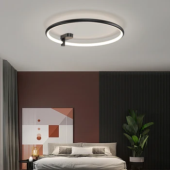 Aluminiu Led Ceililng Candelabre Moderne Minimalist Lampă Pentru Camera De Zi Dormitor Casa De Decorare Arta De Fixare De Iluminat Interior