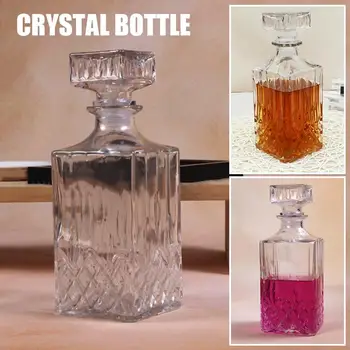 Lichior De Whisky Decantor Retro Sticlă Sticlă De Cristal