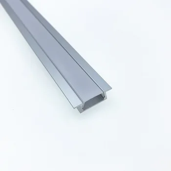 0,5 m lungime led profil aluminiu Articol Nr.LA-LP06 de aluminiu canal de locuințe pentru 11mm latime benzi cu led-uri sau PCB-transport gratuit
