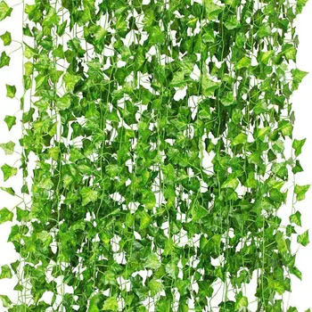 36Pcs Plante Artificiale de Viță de vie, Flori False Ivy Agățat Ghirlanda pentru Petrecerea de Nunta Acasă Bara de Perete Grădină elemente d