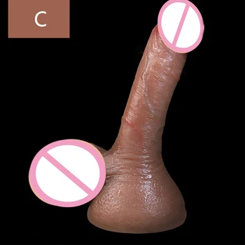 Femei Jucării Sexuale Pentru Femei Artificiale De Simulare Real Vibratoare Model Fals Penisului Penis Masturbare Lesbiene Produsele Genitale Masculine