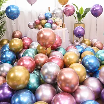 50Pcs Moda Balon Latex Multi-culori rezistente la Rupere Balon cu Heliu Petrecerea de Ziua Ornament Balon