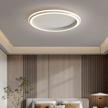 Protecția ochilor nici o lumină albastră dormitor lampa plafon lampă cu led-uri moderne, simple ultra-subțire creative living studiu lampă de plafon