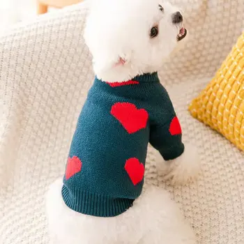 Câinele Cald Pulover Gros Cat Pulover de iarna haine pentru pisici de talie mică și câini chihuahua
