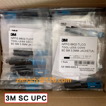 100buc/cutie 3M SC UPC 8802-TLC/3 Încorporate Fibra Optica Conector Rapid 3M SC UPC 3.0 FTTH Fibra Optica Conector Rapid