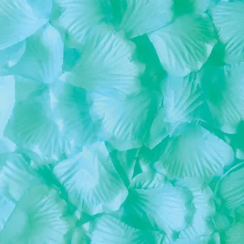 1bag/pachet Tiffany-Albastru Artificiale Petale de Trandafir Non-țesute Fals Flori de Nunta de Decorare Propunere de Ziua Etapă Layout